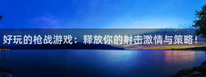 新宝gg创造奇迹官方登录入口：好玩的枪战游戏：释放你的射击激